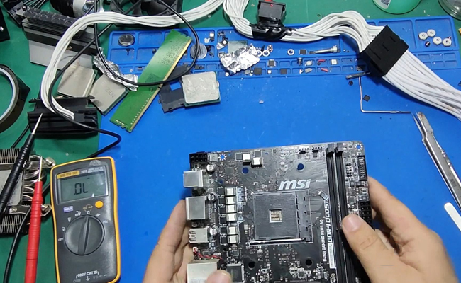 武汉江汉区华硕电脑主板维修